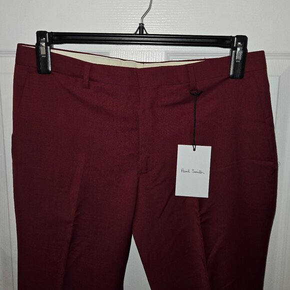 Paul Smith Gents Wool Slim Fit Trousers - Picture 2 of 10